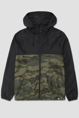 Dryflip Windbreaker (Black/Camo)