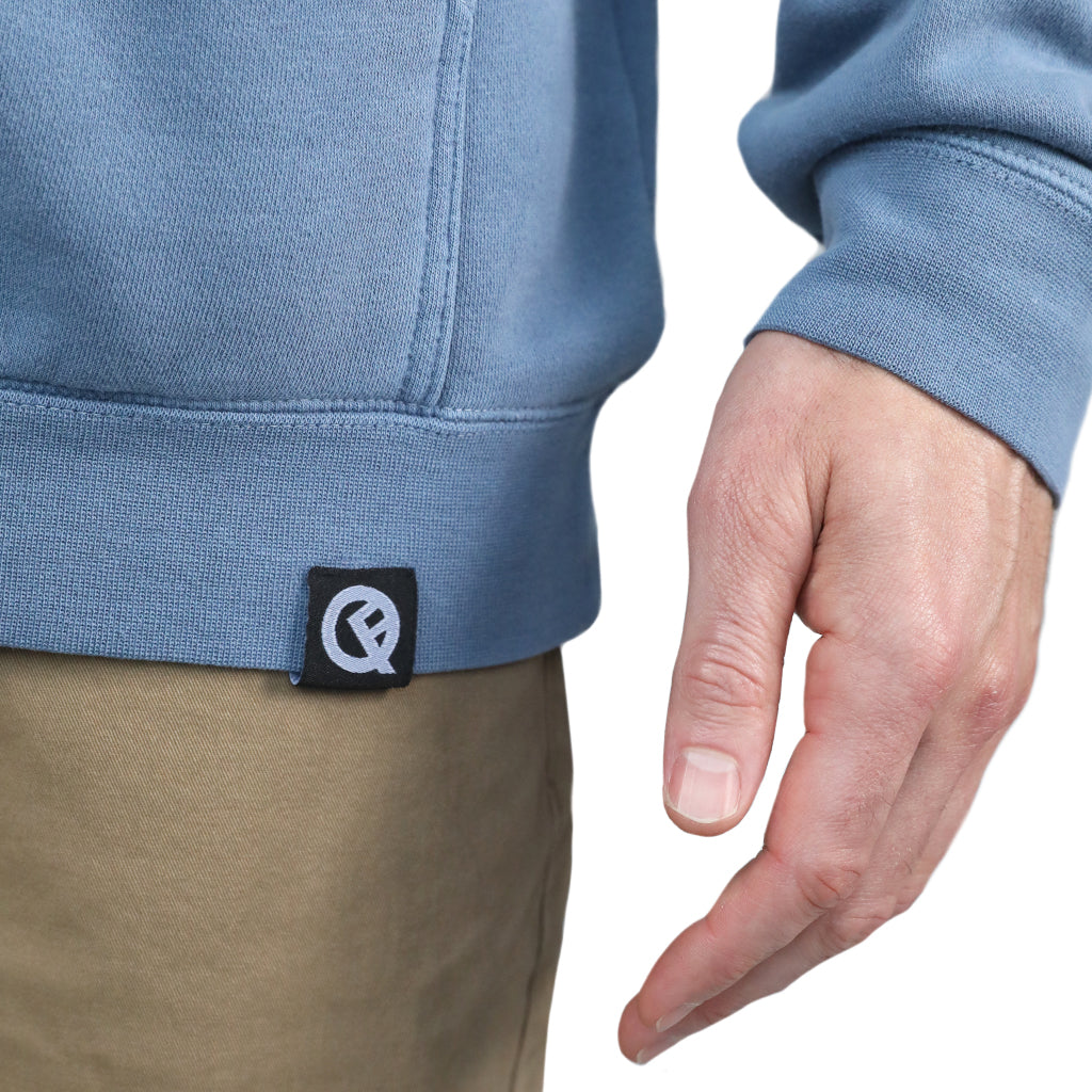 Journey Pullover Hoodie Slate Blue XL Quikflip Apparel