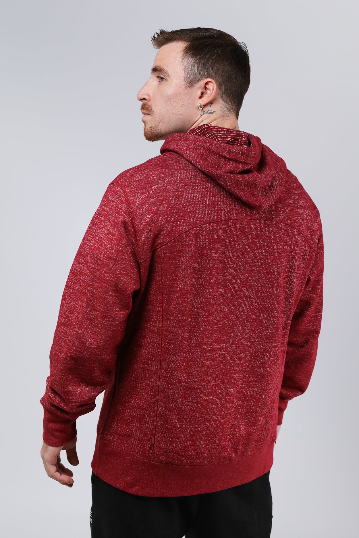 Hermosa Pullover Hoodie (Rojo Cardenal)