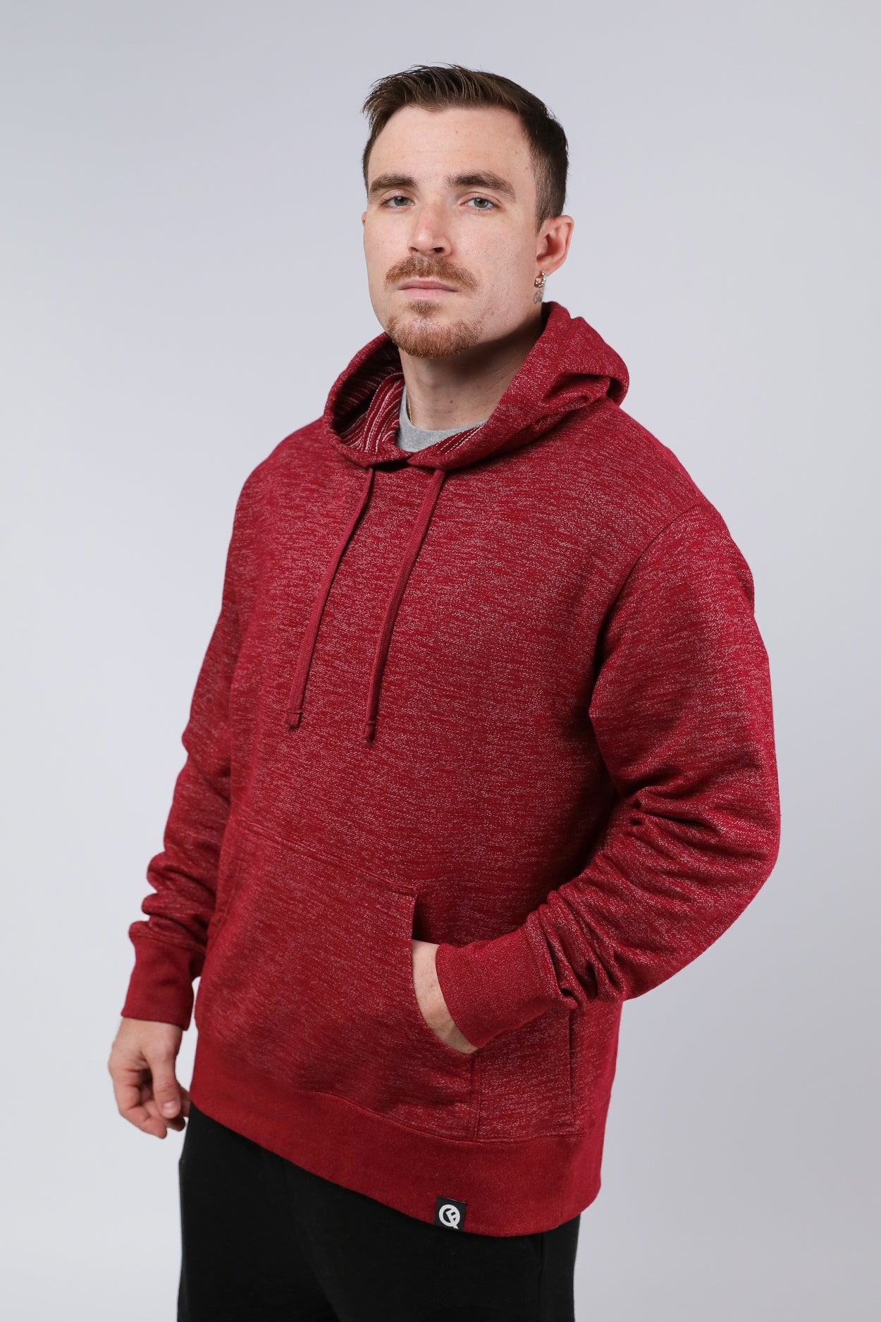 Hermosa Pullover Hoodie (Rojo Cardenal)