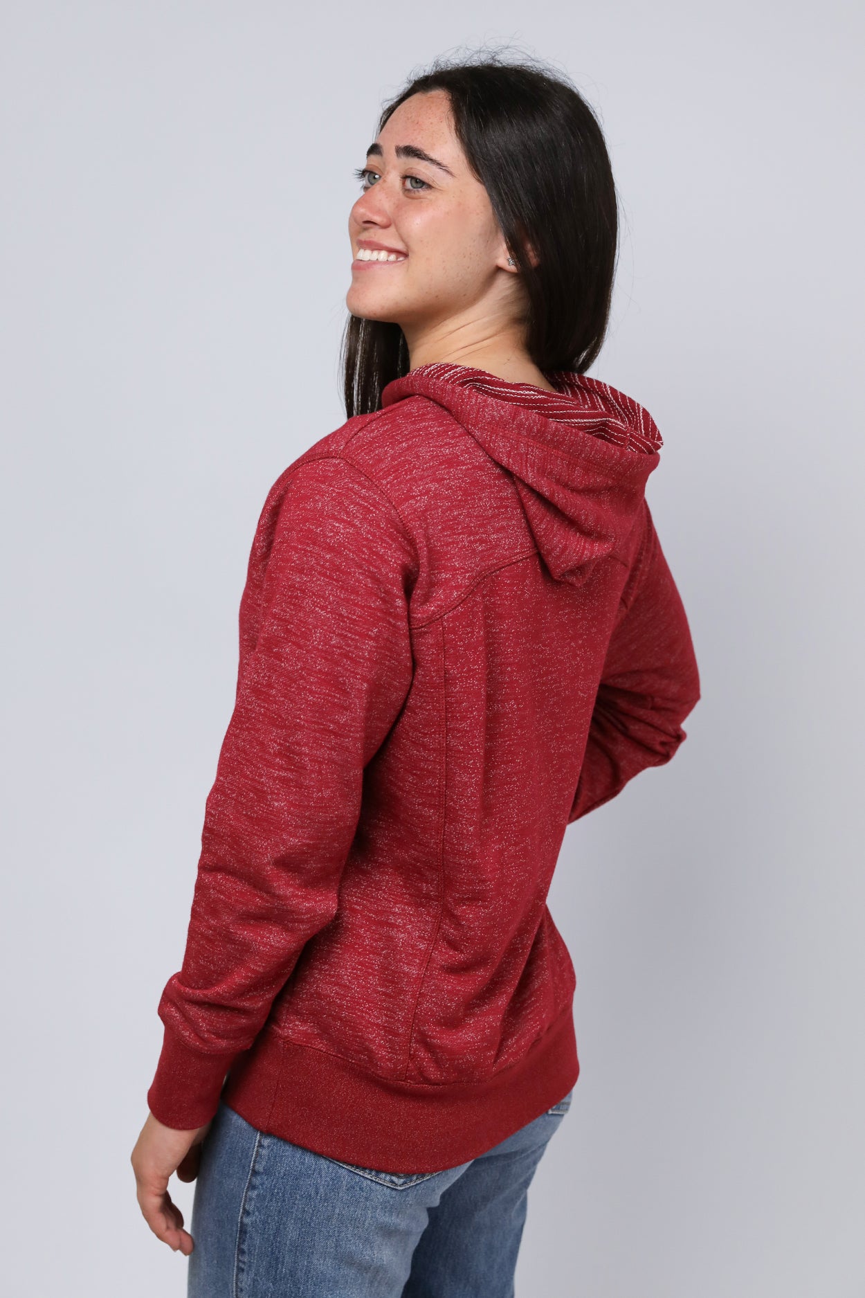 Hermosa Pullover Hoodie (Rojo Cardenal)