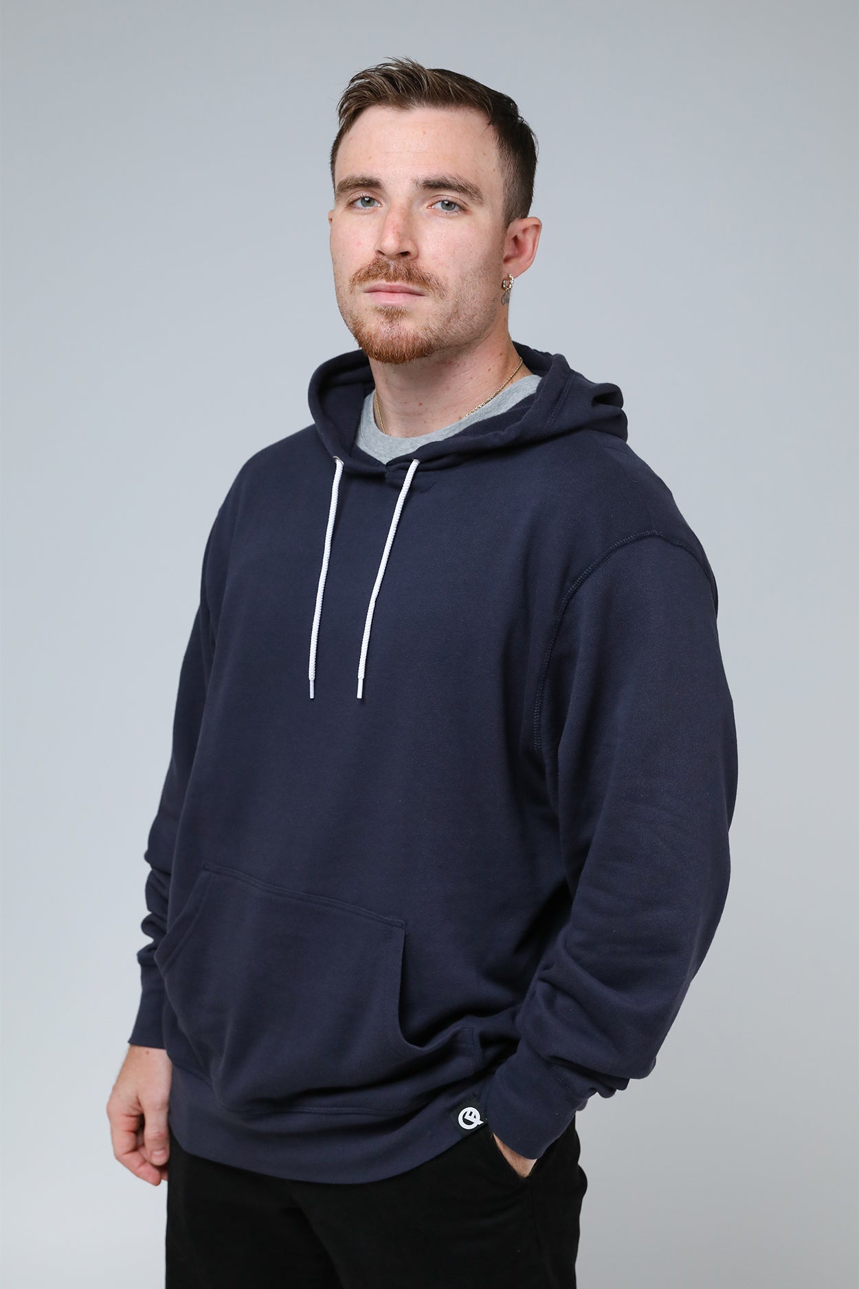 Hero Hoodie Lite Pullover (Midnight Navy)