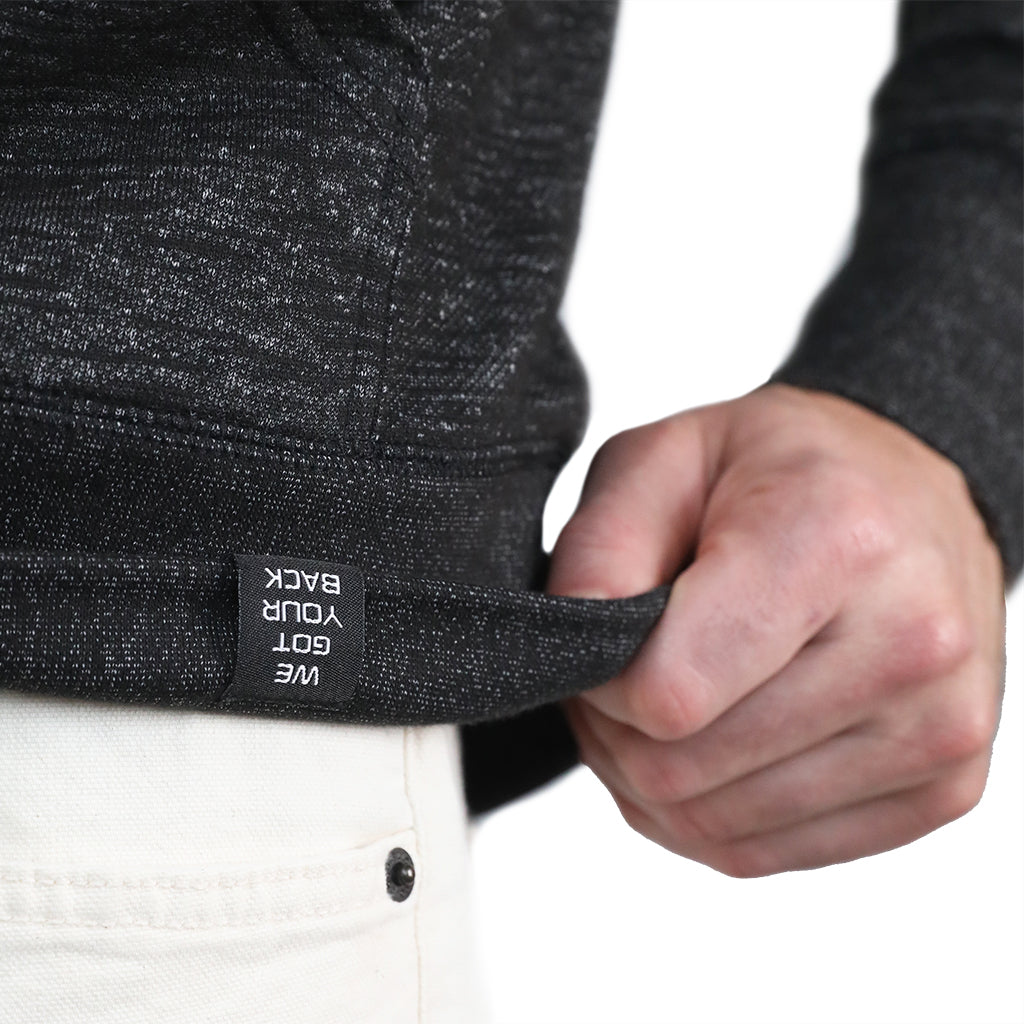 Hermosa Pullover Hoodie (Baja Black)