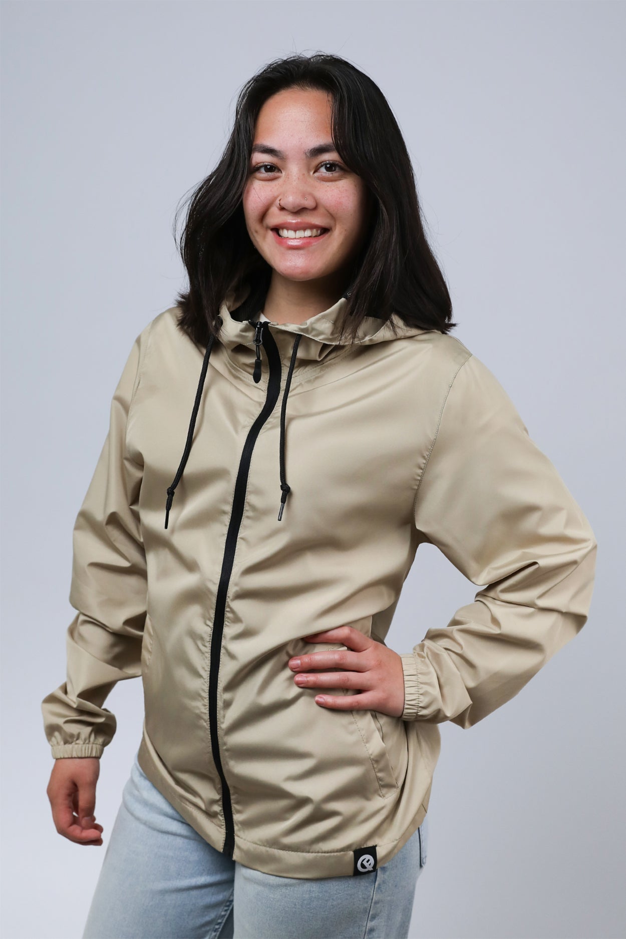 BRIEFING WIND & RAIN PULLOVER（BEIGE／M） Dryflip Windbreaker | Quikflip Apparel