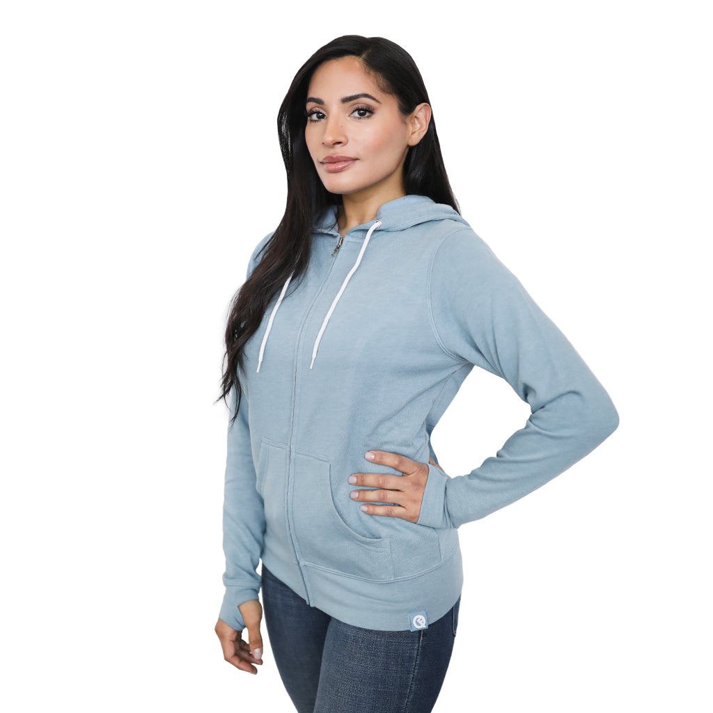 Women&#39;s Hero Hoodie Lite (Misty Blue)