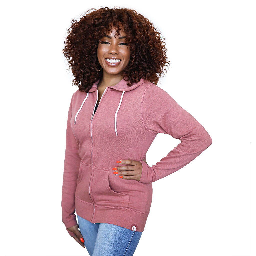 Women&#39;s Hero Hoodie Lite (Dusty Rose)