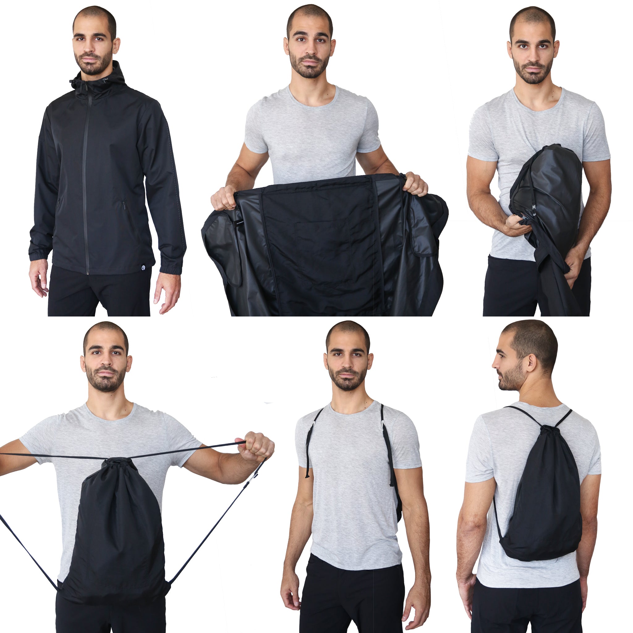 Dryflip Rain Jacket 2.0 (Black)