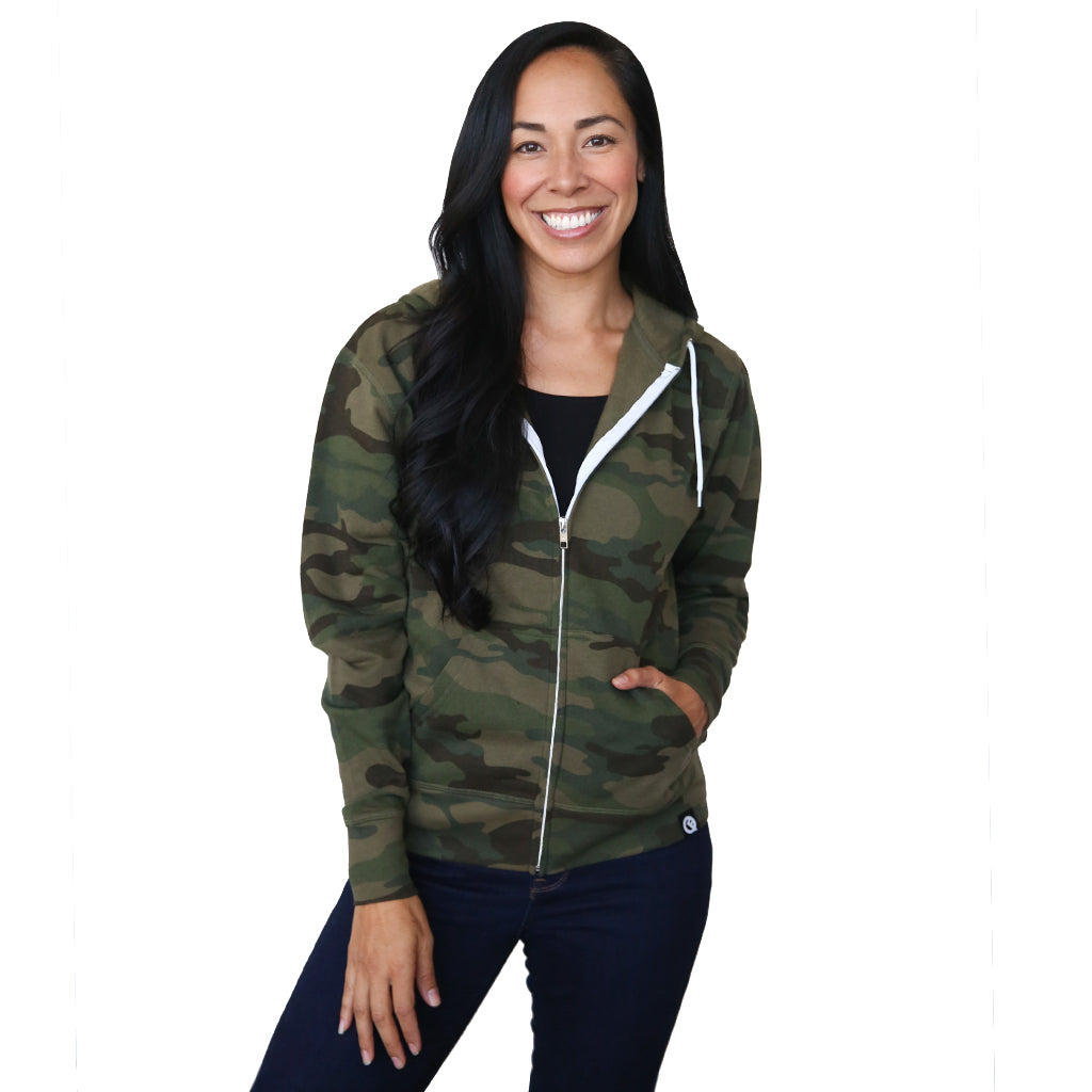 Hero Hoodie Lite (Camo) - Quikflip Apparel