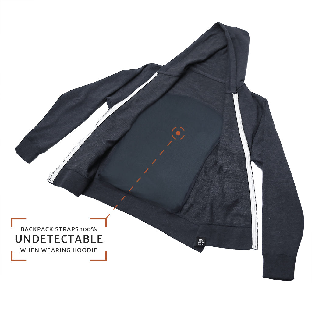 Hero Hoodie Lite (Charcoal)