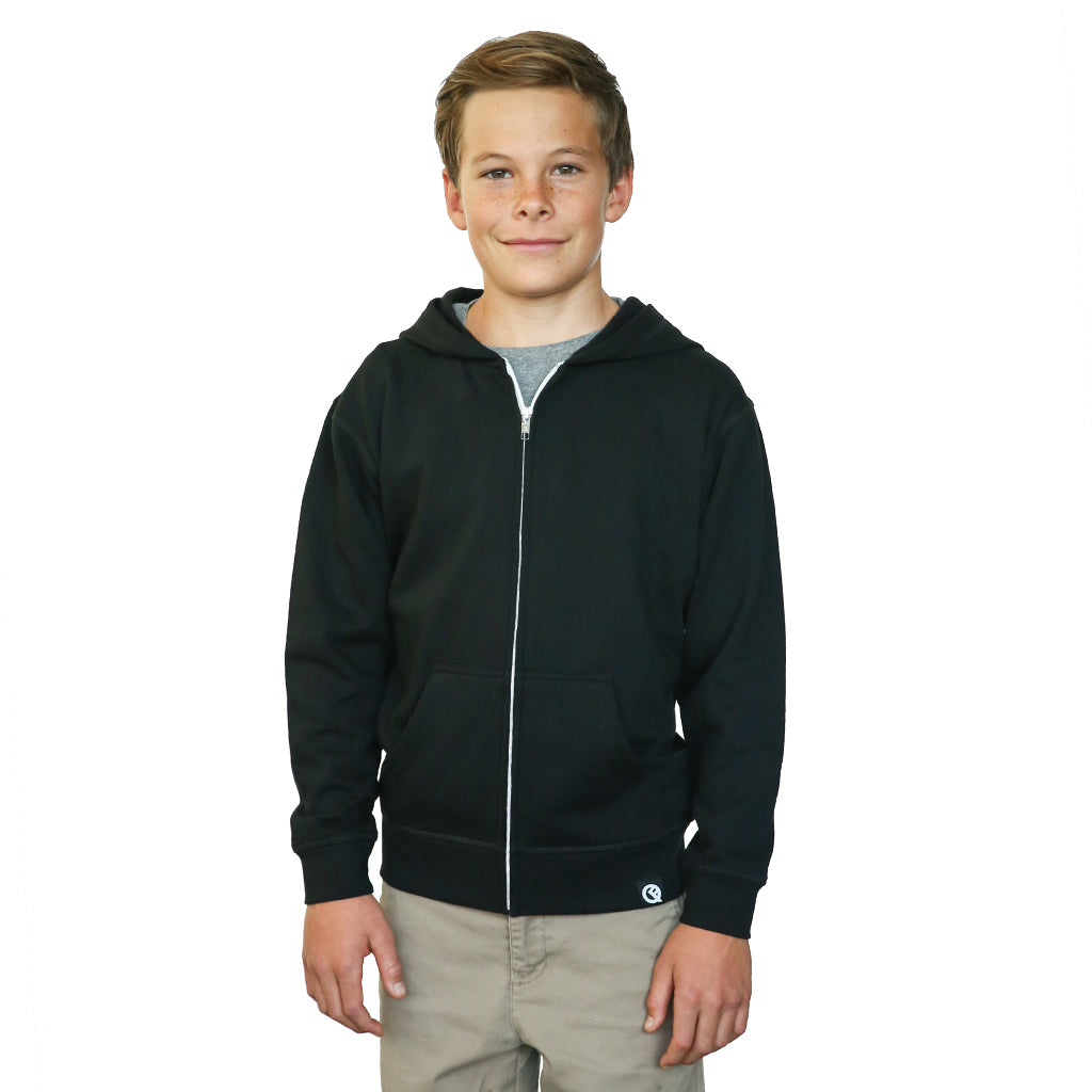 Kids&#39; Hero Hoodie Lite (Black)